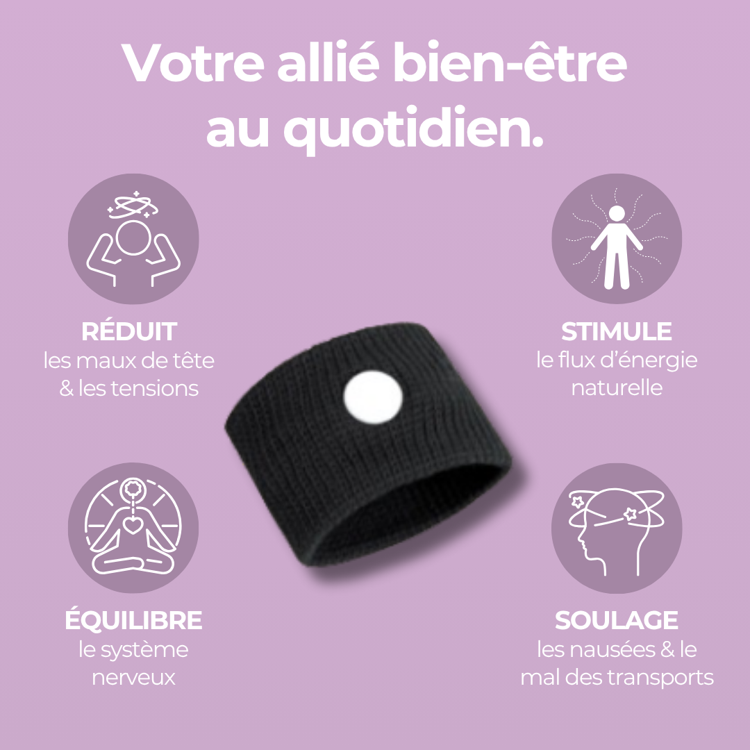 Calmena™ - Votre Bracelet d’Acupression Naturel
